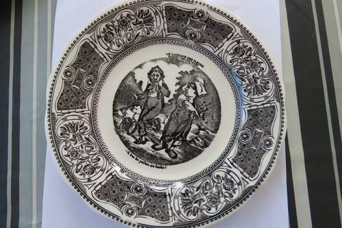 Assiette parlante gien le - assiette, "le