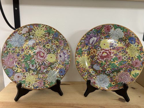Paire assiette porcelaine - en,