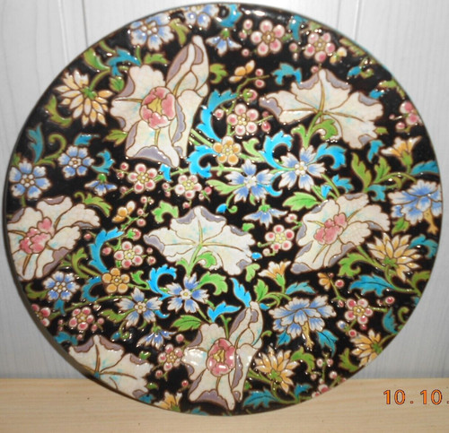 Assiette gien décors - de,