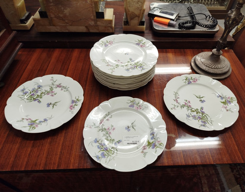 Assiettes porcelaine de - en,