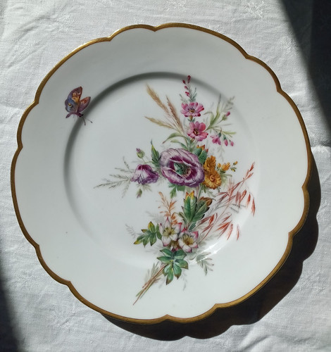 Assiette porcelaine - assiette, en