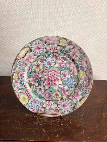 Assiette mille fleurs famille - assiette,
